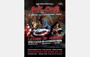 Informations gymnastes spectacle Art & Gym