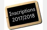 Informations inscriptions 2017/2018