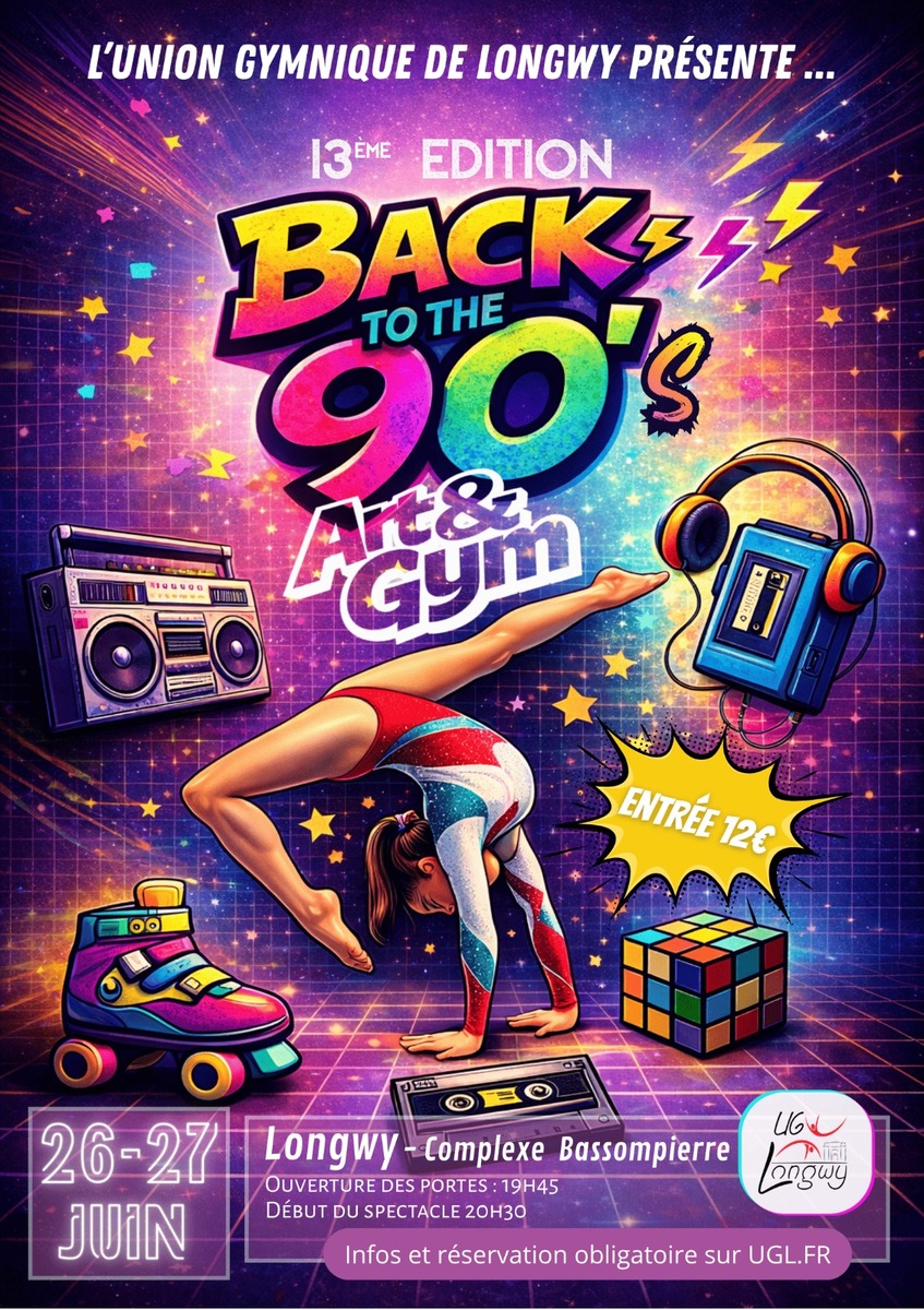 Spectacle Art&Gym 2026 - Back to the 90's