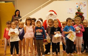 Photos visite Père-Noël :