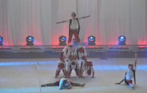 Participation gymnastes à la 4ème édition du spectacle son et lumières Art &amp; Gym :