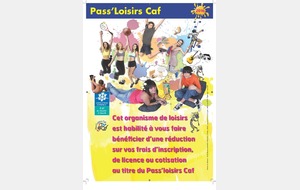 Pass Loisirs CAF