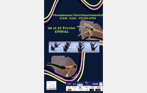 Championnat Interdépartemental GAM - GAC - TEAM GYM