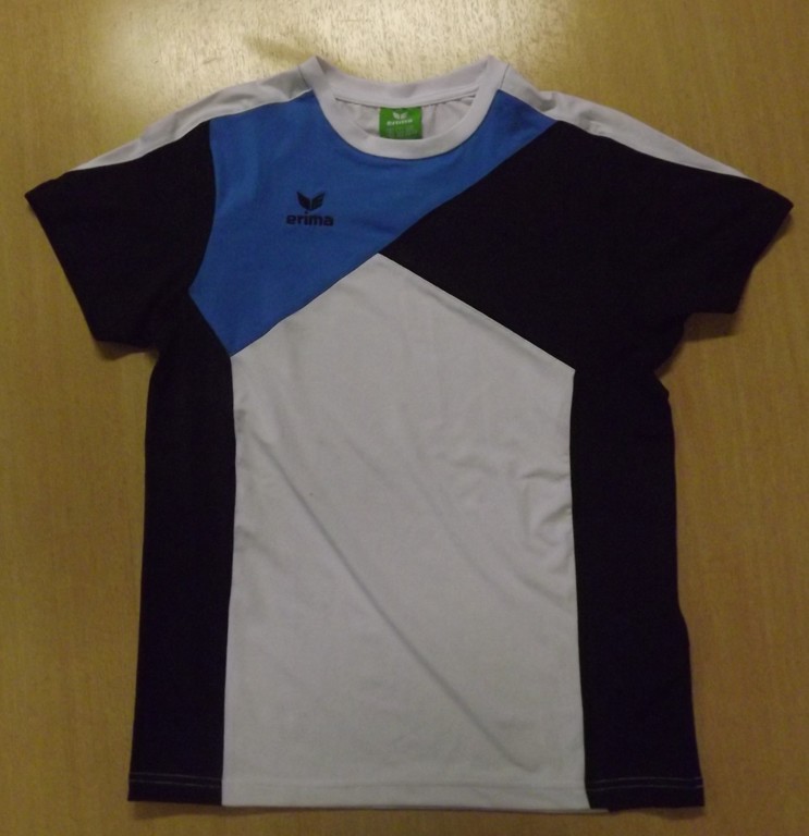 T-shirt Erima bleu blanc noir (N1TSPRCO)