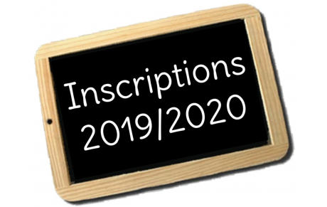 Informations inscriptions 2019/2020